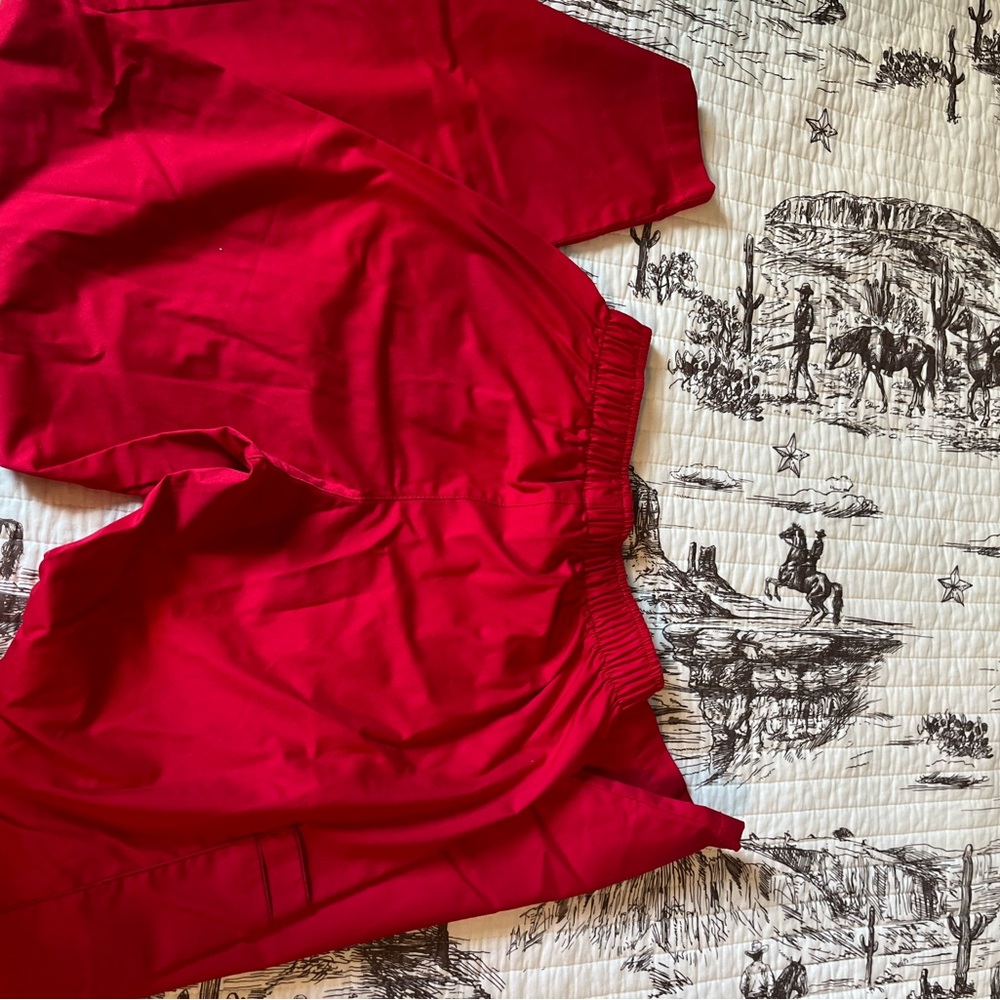 Red Wink Scrubs XS